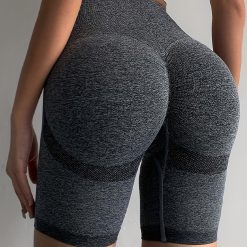 High Waist Running Yoga Shorts for Women - Comfortable and Stylish Activewear for Sports and Fitness